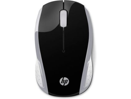 HP myš - 200 Mouse, Wireless, Pike Silver