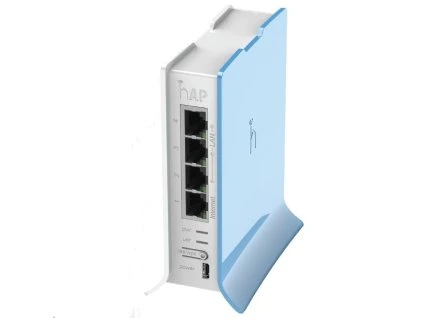 WiFi router Mikrotik RB941-2nD-TC Access Point hAP Lite, case, PSU