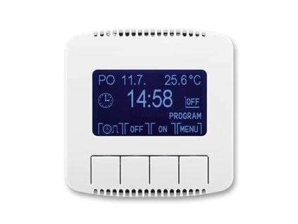 ABB TANGO Hodiny spínací 3292A-A20301 B programovatelné (ovládací jednotka) bílá