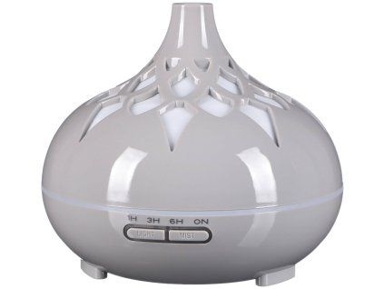 Aroma difuzér Sixtol Palm šedý lesk 500 ml