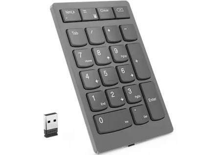 Lenovo GO/Bezdrátová USB/Šedá