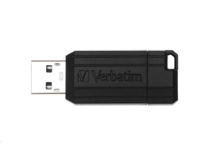 VERBATIM Flash Disk 8GB Store 'n' Go PinStripe, černá