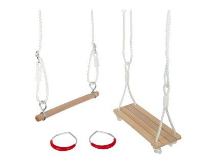 Houpačka Small Foot dřevěná 3v1