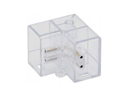 LED rohový konektor L 90° HEXAGON