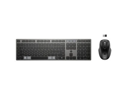 HP 725 Capacitor Wireless Keyboard and Mouse