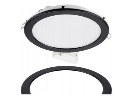 55618 led zapusteny panel 19w 2000lm 4000k cerny ram