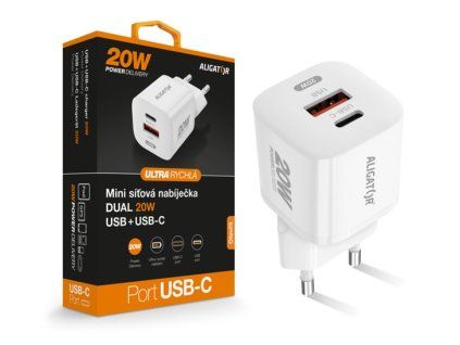ALI CN mini 20W, USB-C+USB, bíl CHPD0019