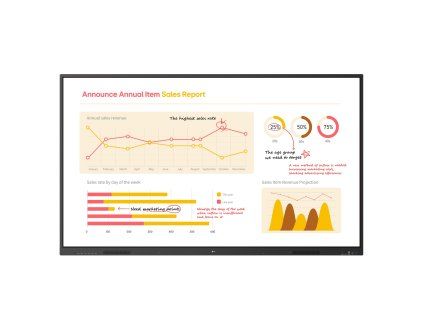 75'' LG LED 75TR3BQ-UHD,400nit,noOS,40TP,16/7