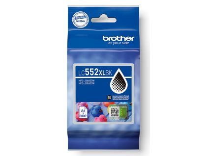 Brother LC-552XLBK - inkoust černý XL