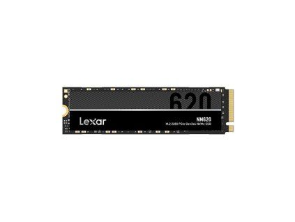 Lexar NM620/512GB/SSD/M.2 NVMe/Černá/5R