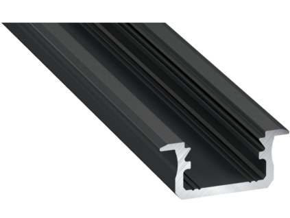 50080 50080 led profil lumines typ b cerny elox 2 02m