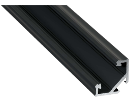 50104 50104 led profil lumines typ c cerny elox 1m