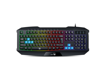 Klávesnice GENIUS K215 USB CZ+SK black + Copilot