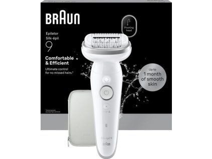 Braun Silk·épil 9 9-000, Stříbrná