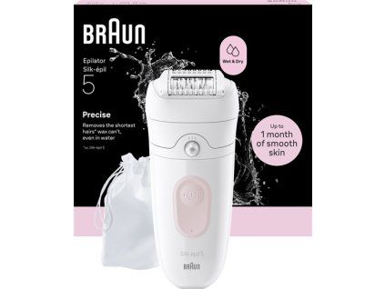 Braun Silk·épil 5 5-011, Světle Růžová
