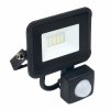 LED reflektor IVO s čidlem PIR - 10W - IP65 - 850Lm - teplá bílá - 3000K