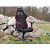 Herní židle DXRacer FORMULA OH/FD01/NR látková, 8-12 hodin denně