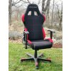 Herní židle DXRacer FORMULA OH/FD01/NR látková, 8-12 hodin denně