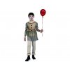 Karnevalový kostým Strašidelný klaun, 110- 120 cm