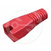 Ochrana Solarix RJ45 non-snag proof červená S45NSP-BK