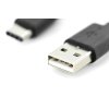 Digitus Připojovací kabel USB C na A 1,0 m, 3A, 480 MB, verze 2.0