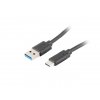 LANBERG USB-C(M)->USB-A(M) 3.1 CABLE 1.8M BLACK