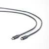 GEMBIRD CABLEXPERT Kabel USB 3.1 Type-C na Type-C kabel (CM/CM), 1m, datový, černý