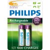 Philips dobíjecí baterie AA 2600mAh, NiMH - 2ks