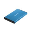 Externí box pro HDD 2,5'' USB 3.0 Natec Rhino Go, modrý, hliníkové tělo