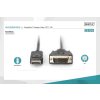Digitus DisplayPort připojovací kabel, DP/M- DVI (24+1)/M 2.0m