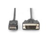 Digitus DisplayPort připojovací kabel, DP/M- DVI (24+1)/M 2.0m