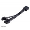 AKASA adaptér 8-Pin to 8+4-Pin Power Adapter Cable