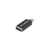 LANBERG USB-C(M) 3.1 na USB-A(F) adaptér černý OTG