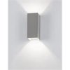Svítidlo Nova Luce CADMO S WALL GREY 2 nástěnné, IP 65, 2x3 W