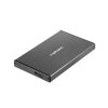 Externí box pro HDD 2,5'' USB 3.0 Natec Rhino Go, černý, hliníkové tělo