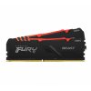 Kingston FURY Beast/DDR4/32GB/3200MHz/CL16/2x16GB/RGB/Black