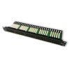 DATACOM Patch panel ISDN 50p.1U Integrovaný  BLACK, 19''