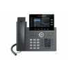Grandstream GRP2616 SIP telefon, 2xdisplej, 4.3'' a 2.4'', 6 SIP účty, 24 pr.tl.,2x1Gb, WiFi, BT, USB