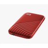SanDisk WD My Passport SSD externí 500GB , USB-C 3.2 ,1050/1000MB/s R/W PC & Mac ,Red