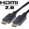 PremiumCord HDMI 2.0 High Speed + Ethernet kabel, zlacené konektory, 2m