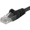 Premiumcord Patch kabel CAT6a S-FTP, RJ45-RJ45, AWG 26/7 3m černá