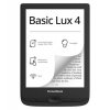 POCKETBOOK 618 Basic Lux 4, 6” E-Ink Black, 8GB, WiFi, černý