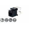 Keystone Solarix CAT6 UTP RJ45 černý