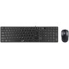 GENIUS klávesnice+myš Slimstar C126 USB černá, drátový set cz+sk layout