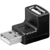 PremiumCord USB redukce A-A, Male/Female 90°