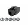 Samořezný keystone Solarix CAT5E UTP SXKJ-5E-UTP-BK-SA