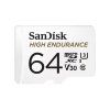 SanDisk High Endurance/micro SDXC/64GB/100MBps/UHS-I U3 / Class 10/+ Adaptér