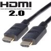 PremiumCord HDMI 2.0 High Speed + Ethernet kabel, zlacené konektory, 3m