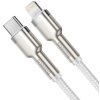 Baseus Datový kabel Cafule USB-C/Lightning PD 20W 2m bílý