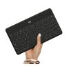 Logitech KEYS TO GO/Bezdrátová Bluetooth/UK-Layout/Černá